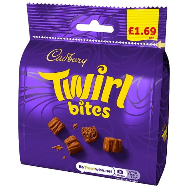 Cadbury Twirl Bites 85g