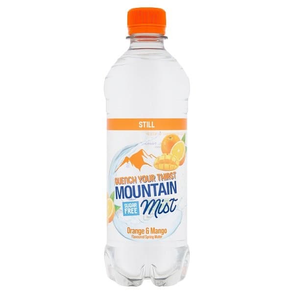 Mountain Mist Orange & Mango x 12 500ml Bottles