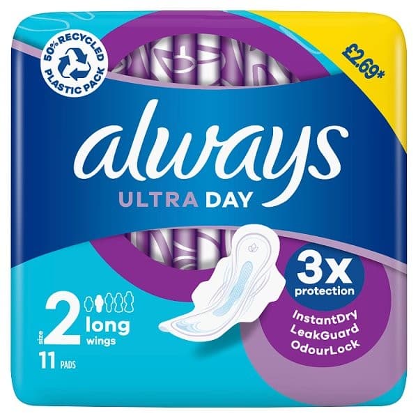Always Ultra Day Pads Long 11 pack